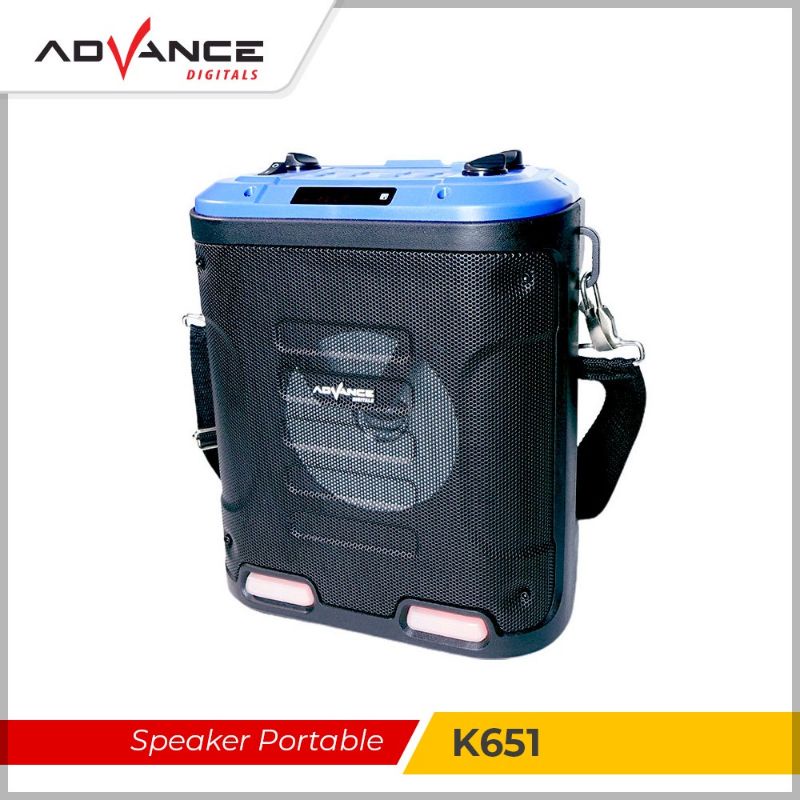 Advance K651 Speaker Portable Speaker Bluetooth Plus Mic Wireless