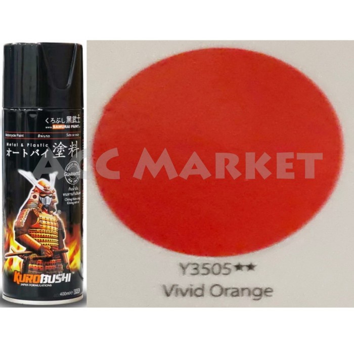 Pilox Samurai Pilok Pylox Orange Vivid Oren Y3505