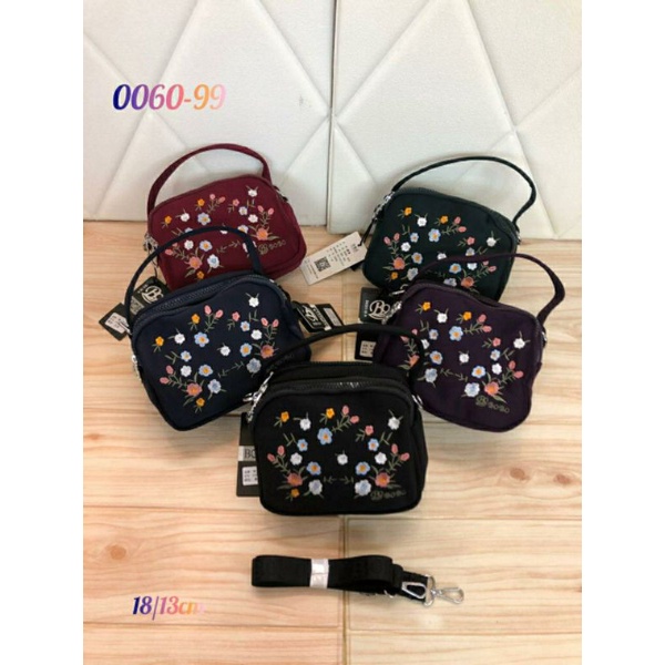 TAS BOBO slempang 3resleting. kode 0060ori.100% import