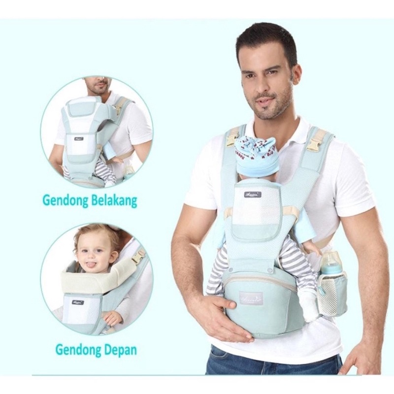 Gendongan bayi Hipseat baby carrier aixintu