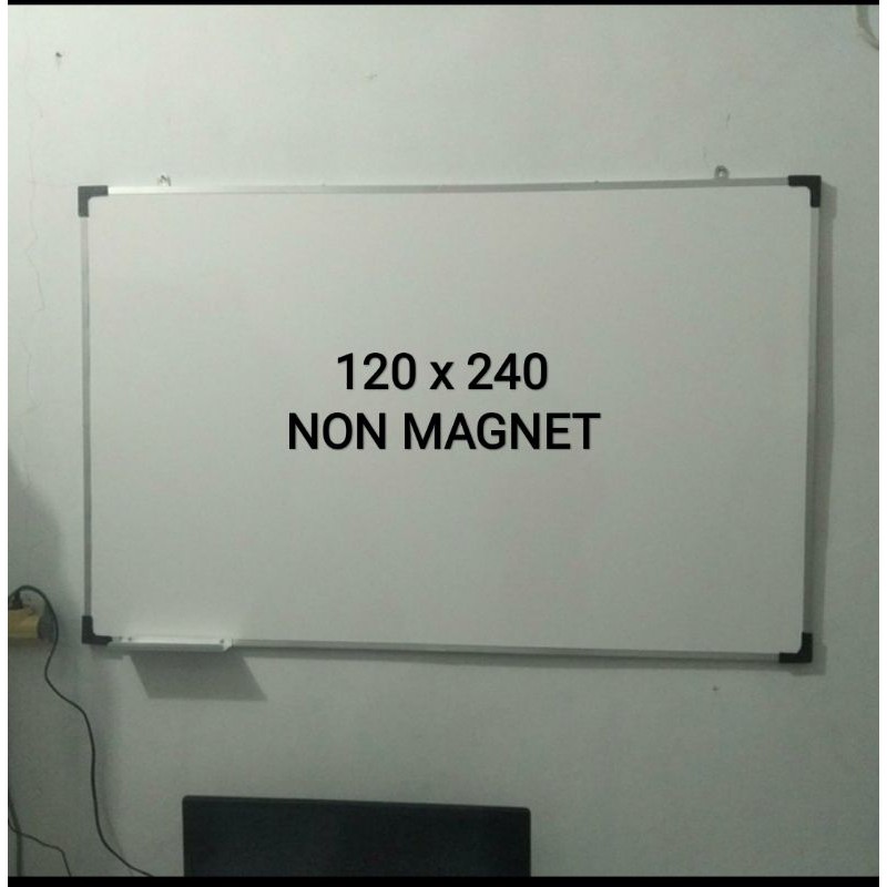 

papan tulis 240 x 120 cm Whiteboard besar