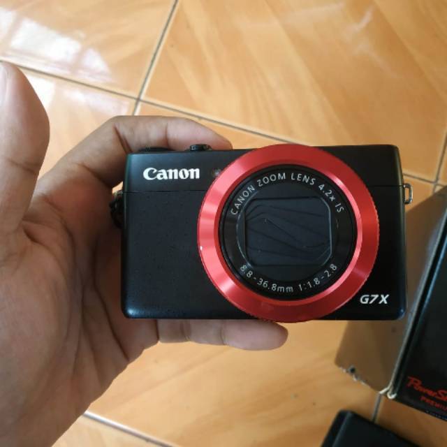 Canon G7x mark 1 edisi Red Ring