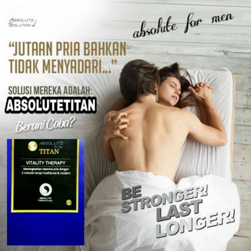 OBAT VITALITAS PRIA ABSOLUTE TITAN FOR MEN PAKET EXCLUSIVE