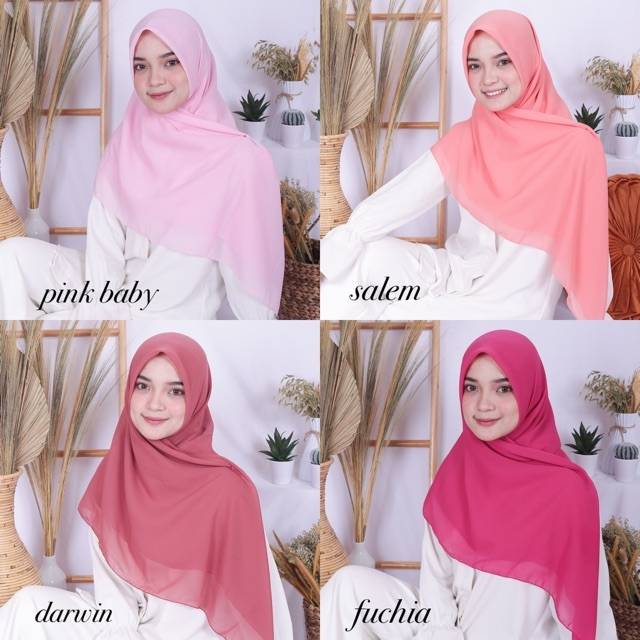 SQUARE BELLA /  JILBAB POLYCOTTON / HIJAB POTTON &quot;3&quot;