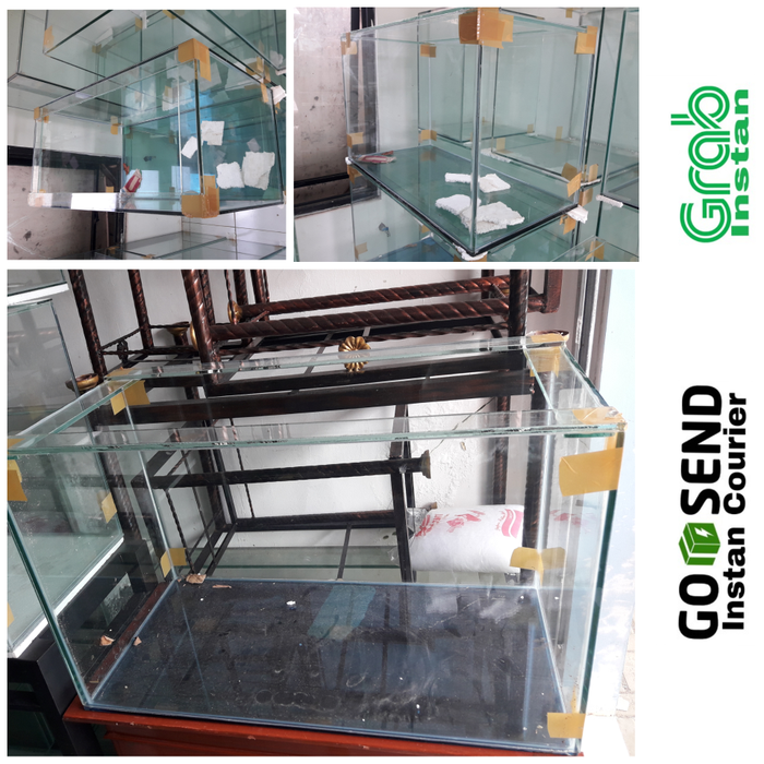 Aquarium Kaca 80x40x50 Full 8mm