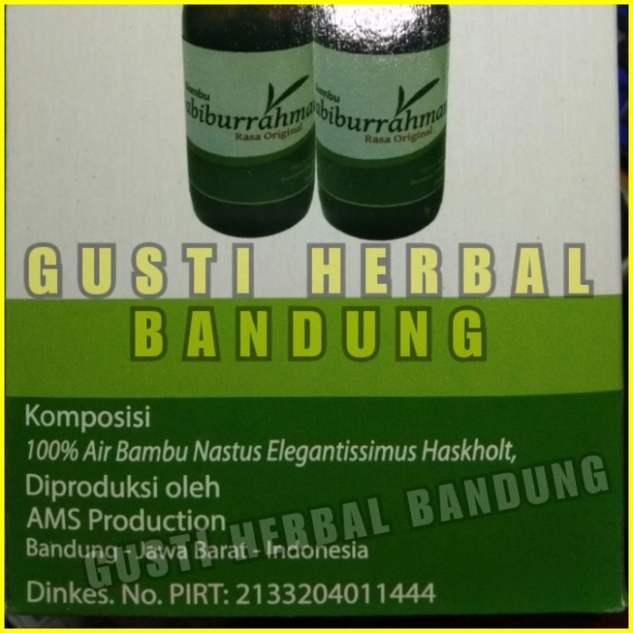 

Ge602Gt Air Bambu Habiburrahman 1 Dus Isi 6 Botol Ds5545101