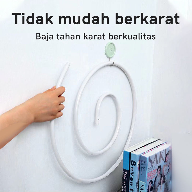 PM kokoh Jemuran Selimut, Gantungan Sprei, Hanger Selimut, Pengering Selimut - Sprei Spiral rajatokomurah MURAH