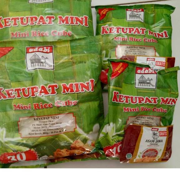 

Berkualitas Ketupat Mini Adabi praktis dan higienis isi 30 pcs !