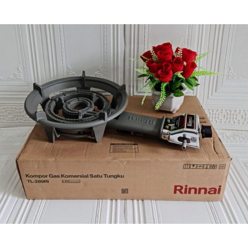 RINNAI KOMPOR GAS KOMERSIAL TUNKU 1/TL-289RI-RINNAI KOMPOR TURBO COR