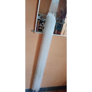 ronce kristal, kristal ronce 1 meter,tirai crystal akrylik 15 rb/m