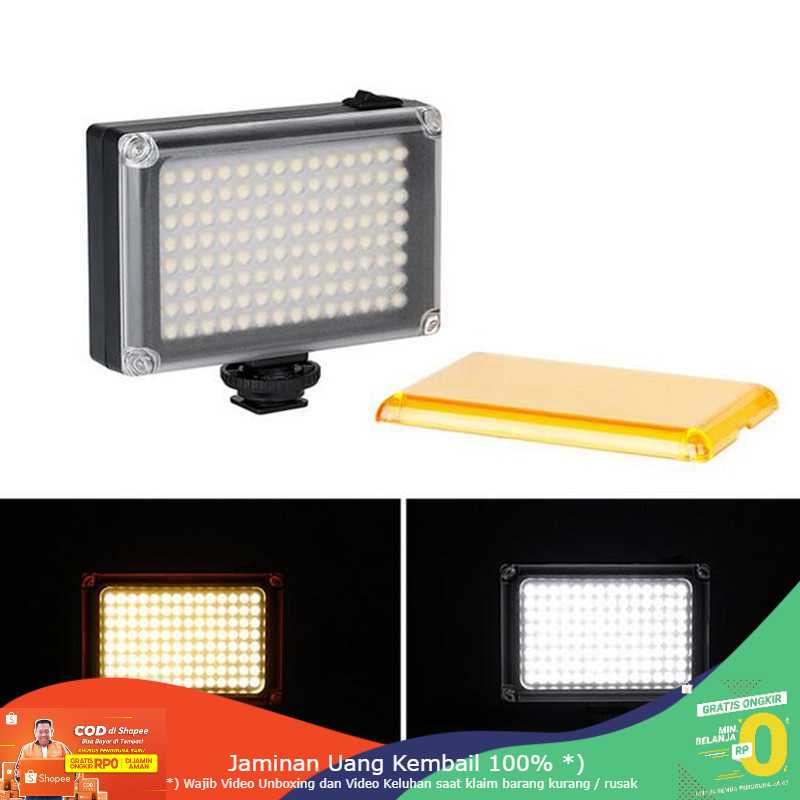 (BISA COD) RVOSTR Ulanzi Fill Light Lampu Kamera Video Portable 112 LED Beads - FT112