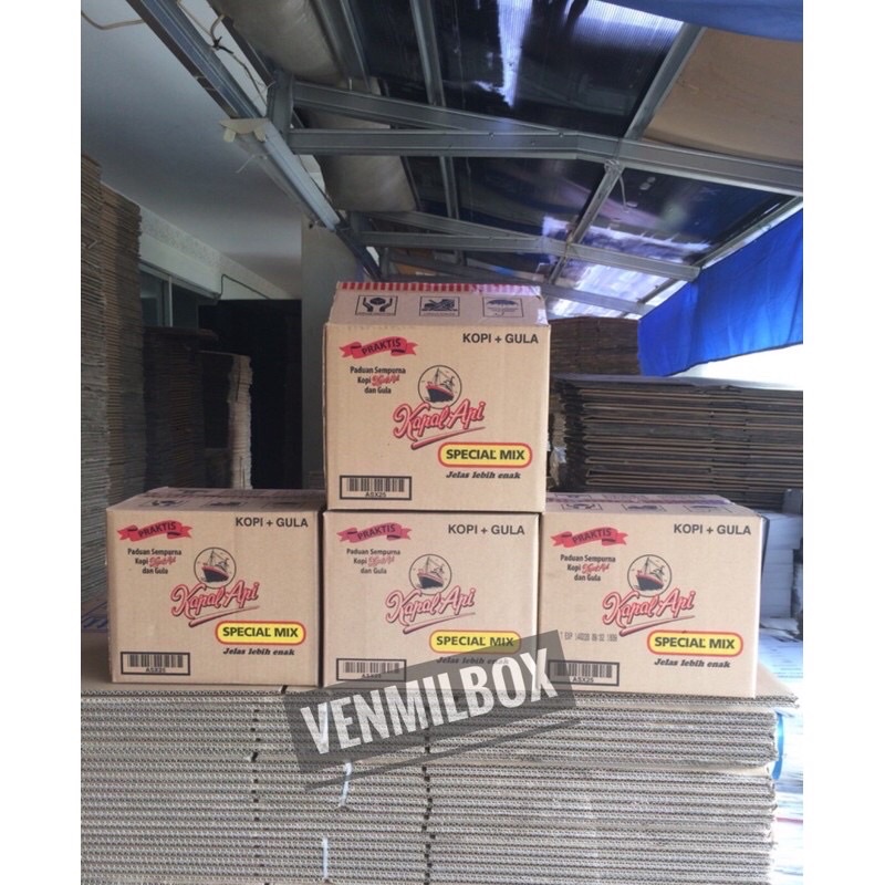 

Kardus bekas Kapal Api ukuran kecil 27x23x23 cm (SW 200)