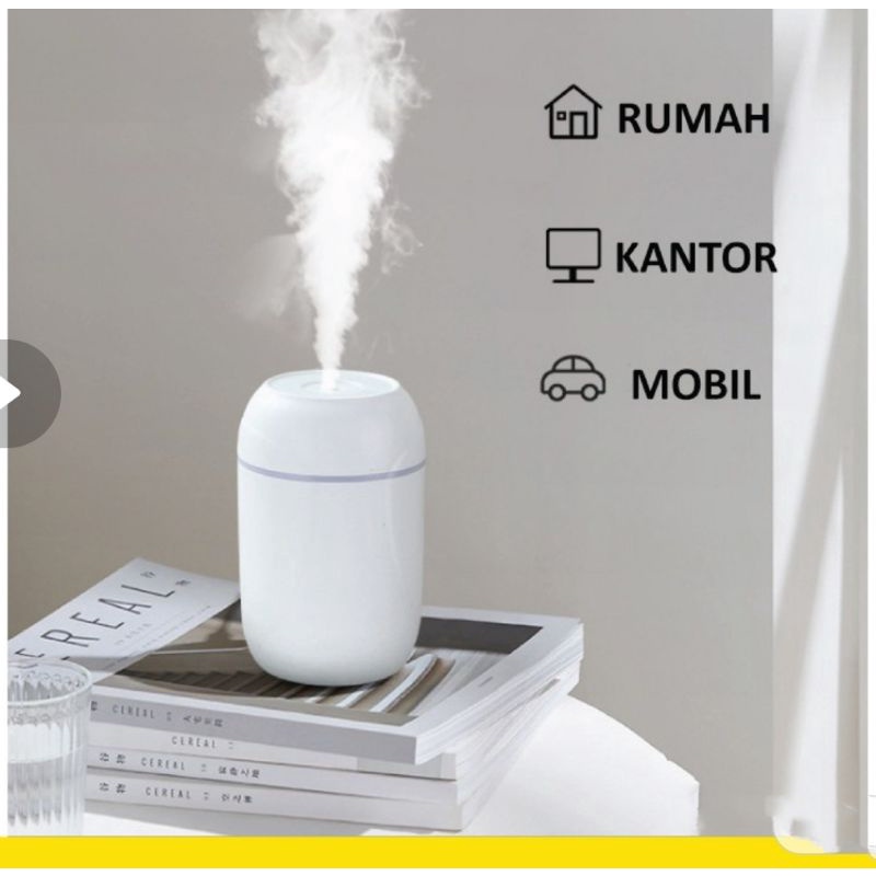 USB Air Mini Portable Mist Maker / Aromatherapy Purifier Diffuser LED-3