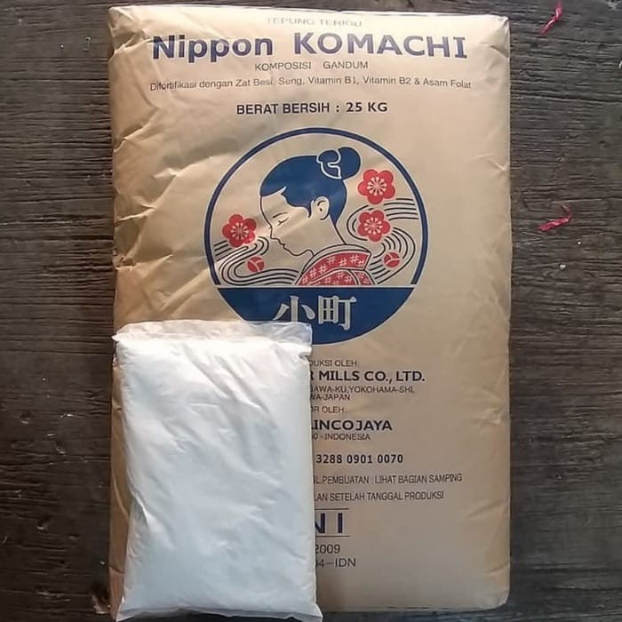 

Tepung Komachi Repack 1kg / Tepung Protein Tinggi Import Jepang Halal / Tepung Jepang