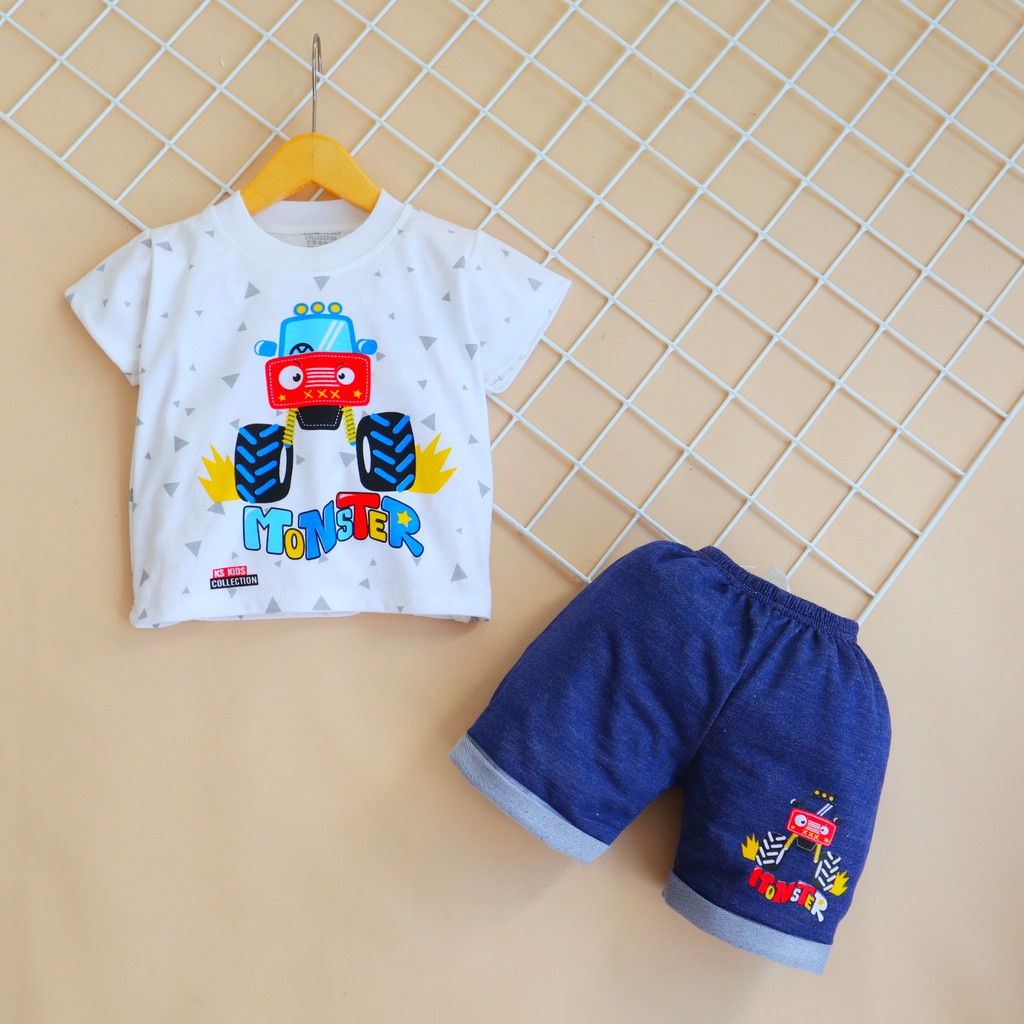 Setelan Baju Celana Bayi Anak Laki laki Cowok Usia 3 12 Setelan Baju Celana Bayi Anak Laki laki Cowok Usia 3 12