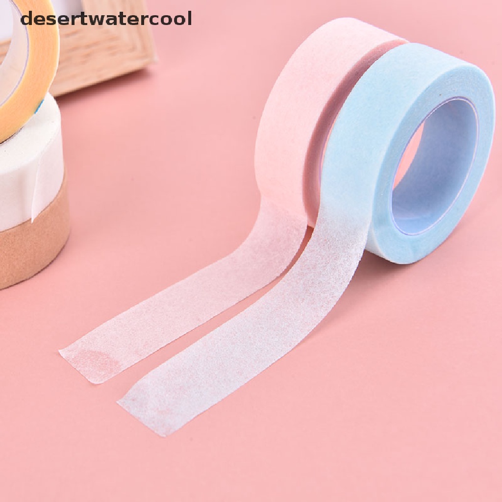 Deid Tape Kain Micropore Breathable 9m Mudah Disobek Untuk Extension Bulu Mata