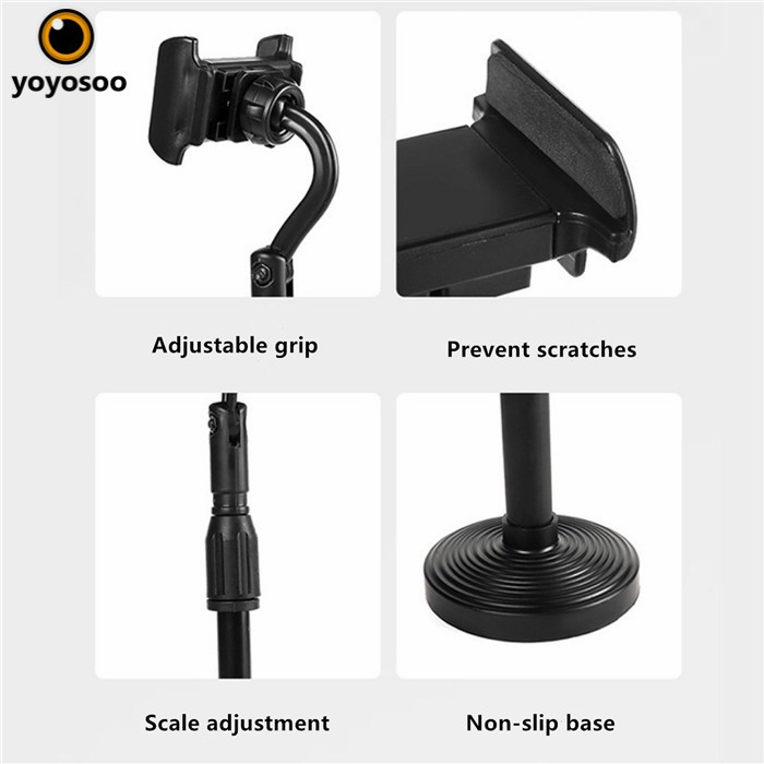 Broadcasting Stand Holder Putar 360° Phone Holder Portable-yoyosoo