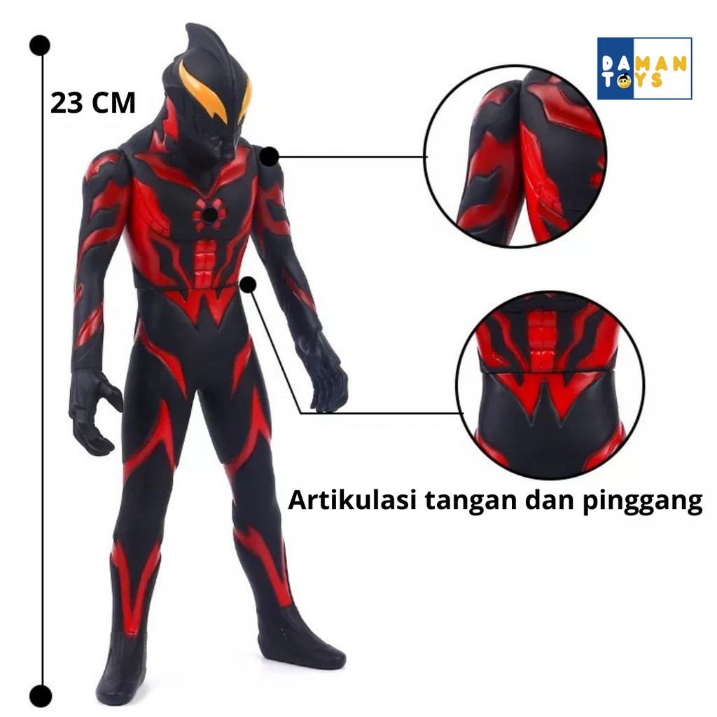 Figure Ultraman Z Zero Mainan Ultraman Geed Orb Rosso Ultramen Ribut