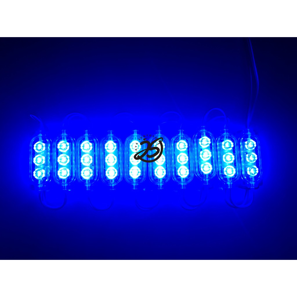 LED ULTRASONIC 3 MATA 12V LED KOTAK TRUK LED MODUL 3 MATA ULTRASONIC 12V