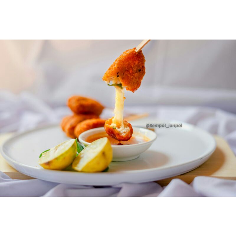 Sempol Ayam isi Jamur/ Keju Mozzarella by Janpol