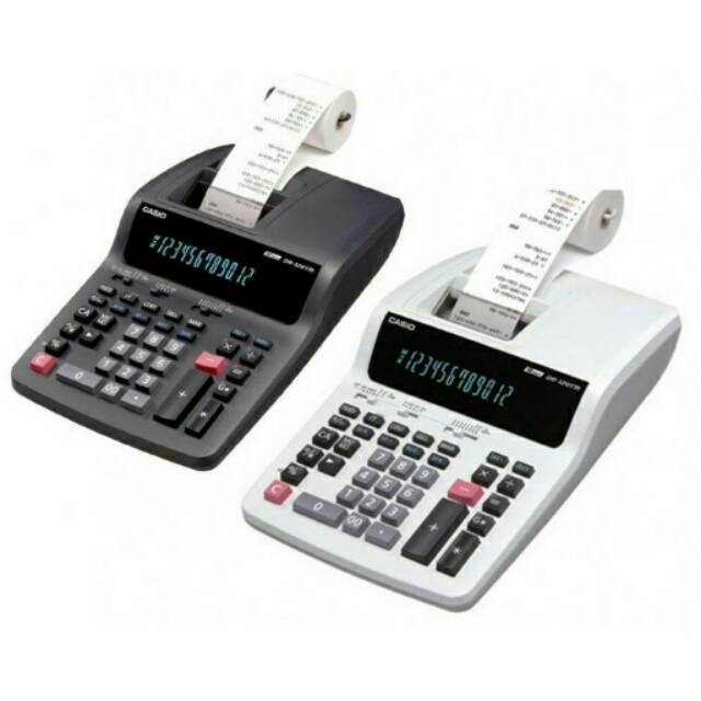 

CALCULATOR/KALKULATOR PRINTING 12 digit@CASIO DR 120TM#GARANSI RESMI CASIO