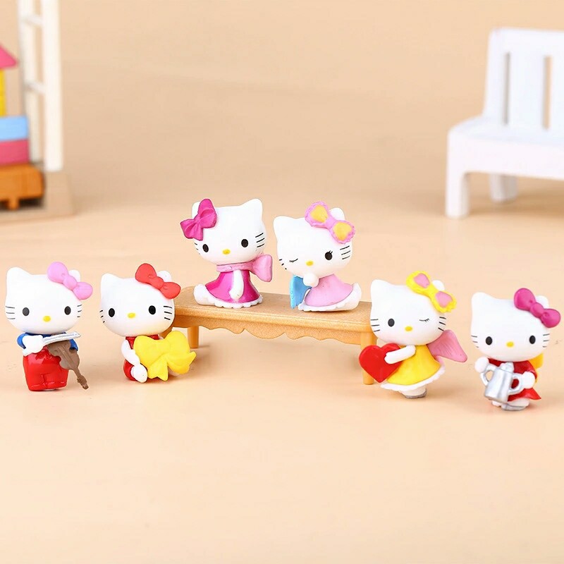 NEW SALE Figure Hello Kitty / Topper Kue Hello Kitty / Topper Cake Hello Kitty