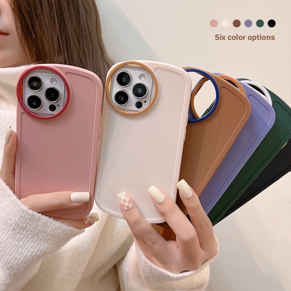 Casing Iphone X XR XS 11 12 13 Mini PRO MAX Motif Kamera Hollow