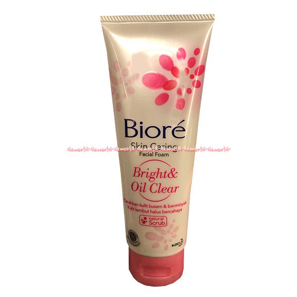 Biore Skin Caring 100ml Sabun Pembersih Muka Berminyak Biore Bright and Oil Clear