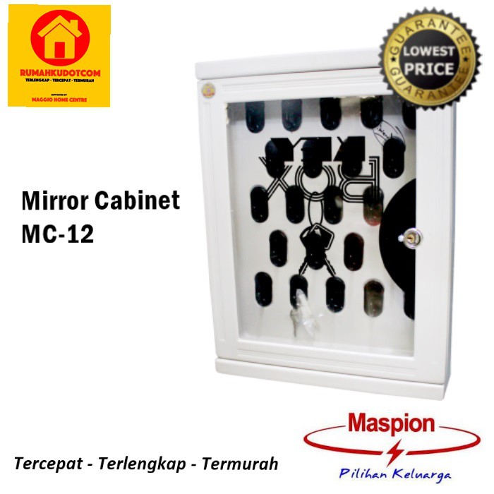 Kotak Obat / Tempat Obat Kaca MC12 - Maspion