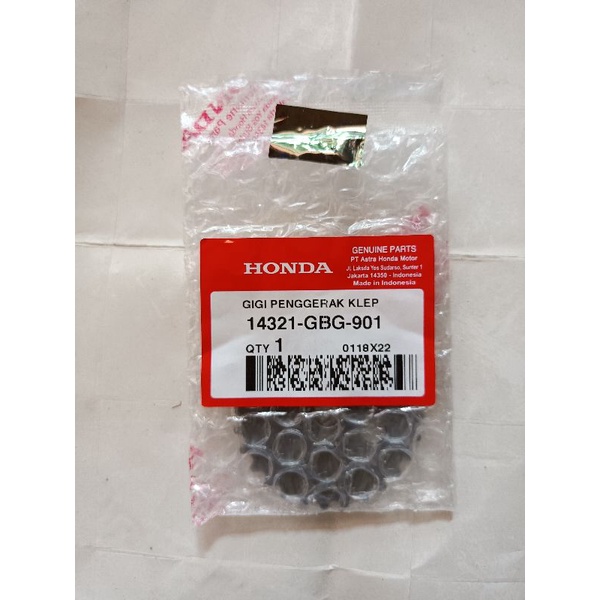 Gear Gigi Sentrik Gigi Timing Supra X ORI AHM 14321GBG901