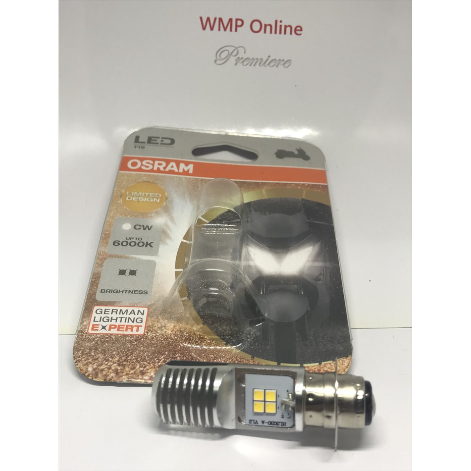 LAMPU DEPAN FRONT LAMP LED OSRAM 2SISI H6 CREE ACDC WARNA PUTIH WMP‐0351 ‐ PUTIH  - LAMPU MOTOR -