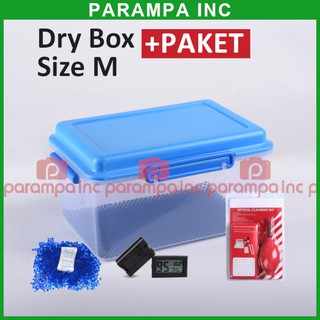 Drybox Dry Box Kedap Udara untuk Kamera DSLR / Mirrorless / Alat Elektronik Lainnya
