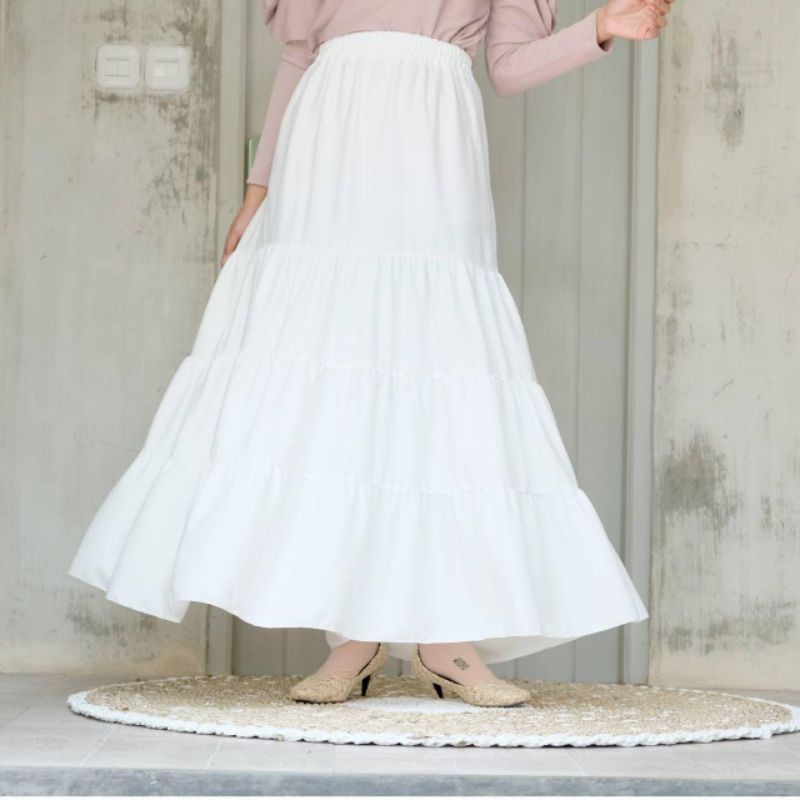 Bianca Skrit / ROK RUFFLE TUMPUK / ROK SUSUN