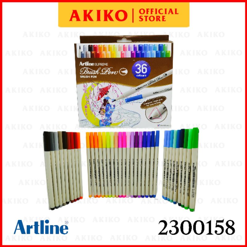 

Brush Pen 36 pcs Artline