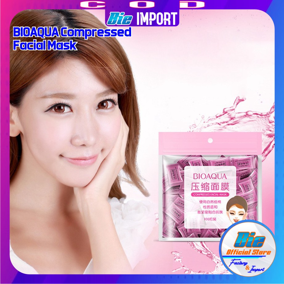 Masker Tisu Wajah / Paper Mask / Tablet Mask Impor