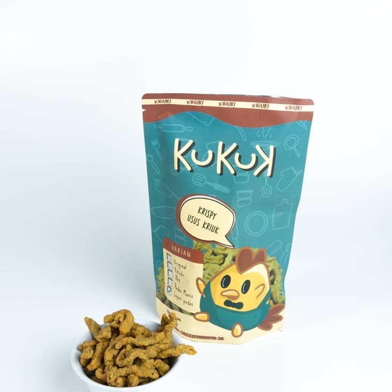 KERIPIK USUS CRISPY 100 GRAM BY KUKUK KRIPSUS CAMILAN SNACK MAKANAN RINGAN