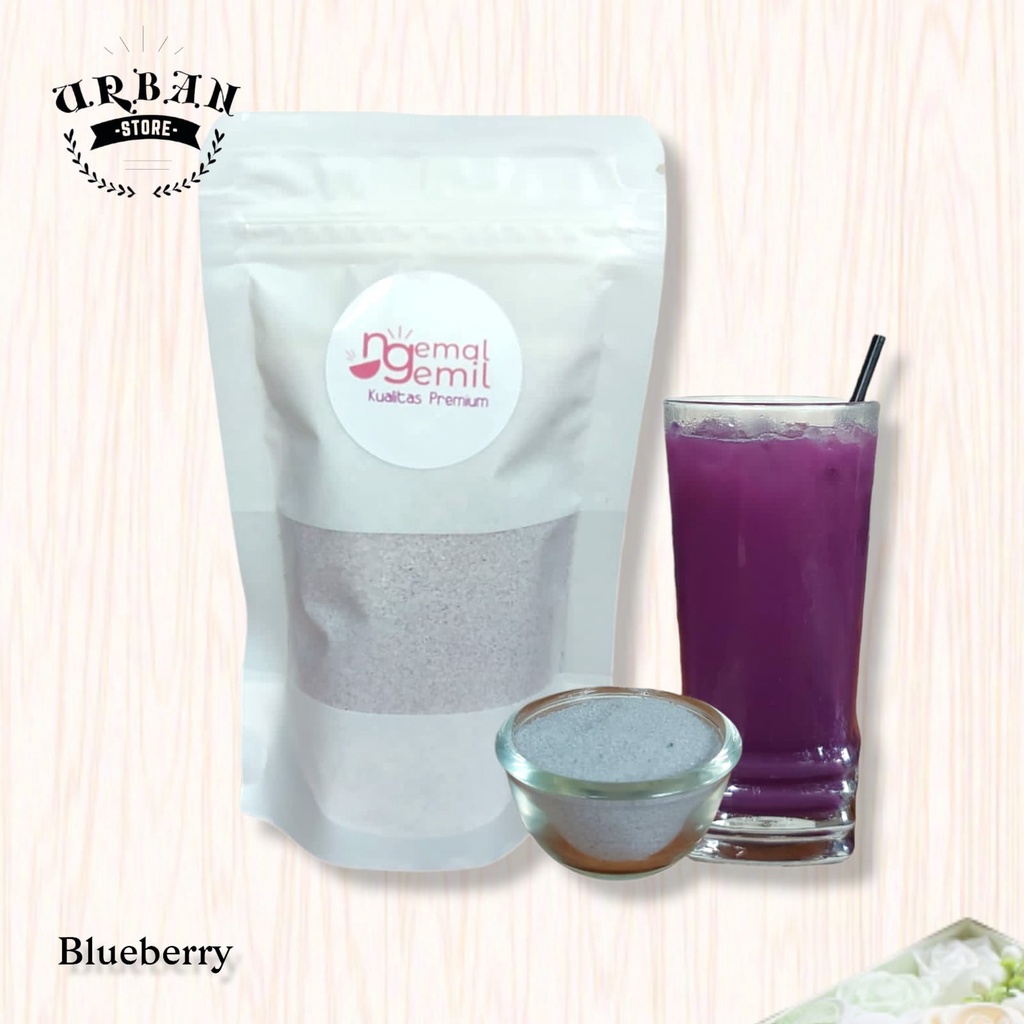 

Minuman Bubuk Rasa Blueberry // Premium