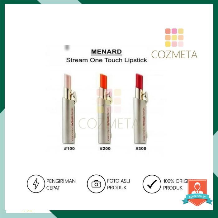 MENARD STREAM ONE TOUCH LIPSTICK LIPSTIK BIBIR