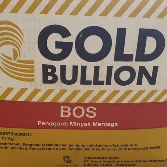 

REPACK BOS Gold Bullion 500gr (Butter Oil Substitute)