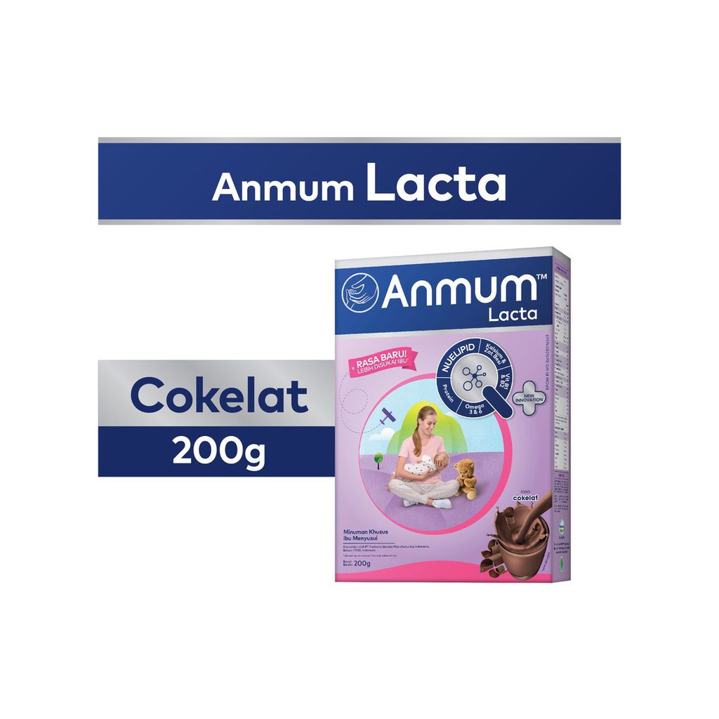 Anmum Lacta Coklat 200g