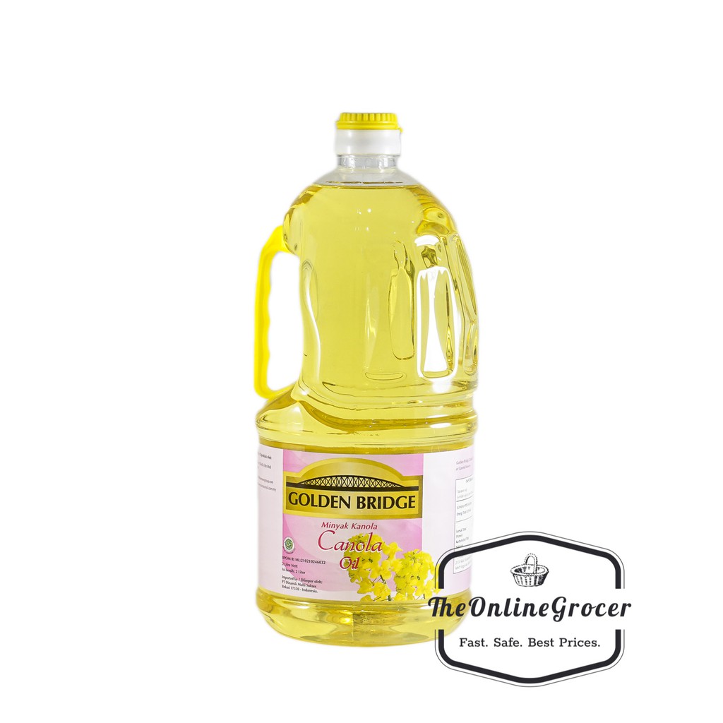 Golden Bridge Canola Oil 2L - Minyak Kanola