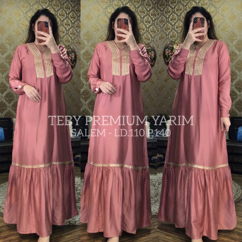 Daster arab Teby Premium Yarim-Salem