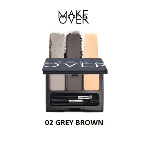 MAKE OVER Eye Brow Definition Kit | Makeover Eyebrow Kit Pensil Alis Eyebrow Powder by AILIN