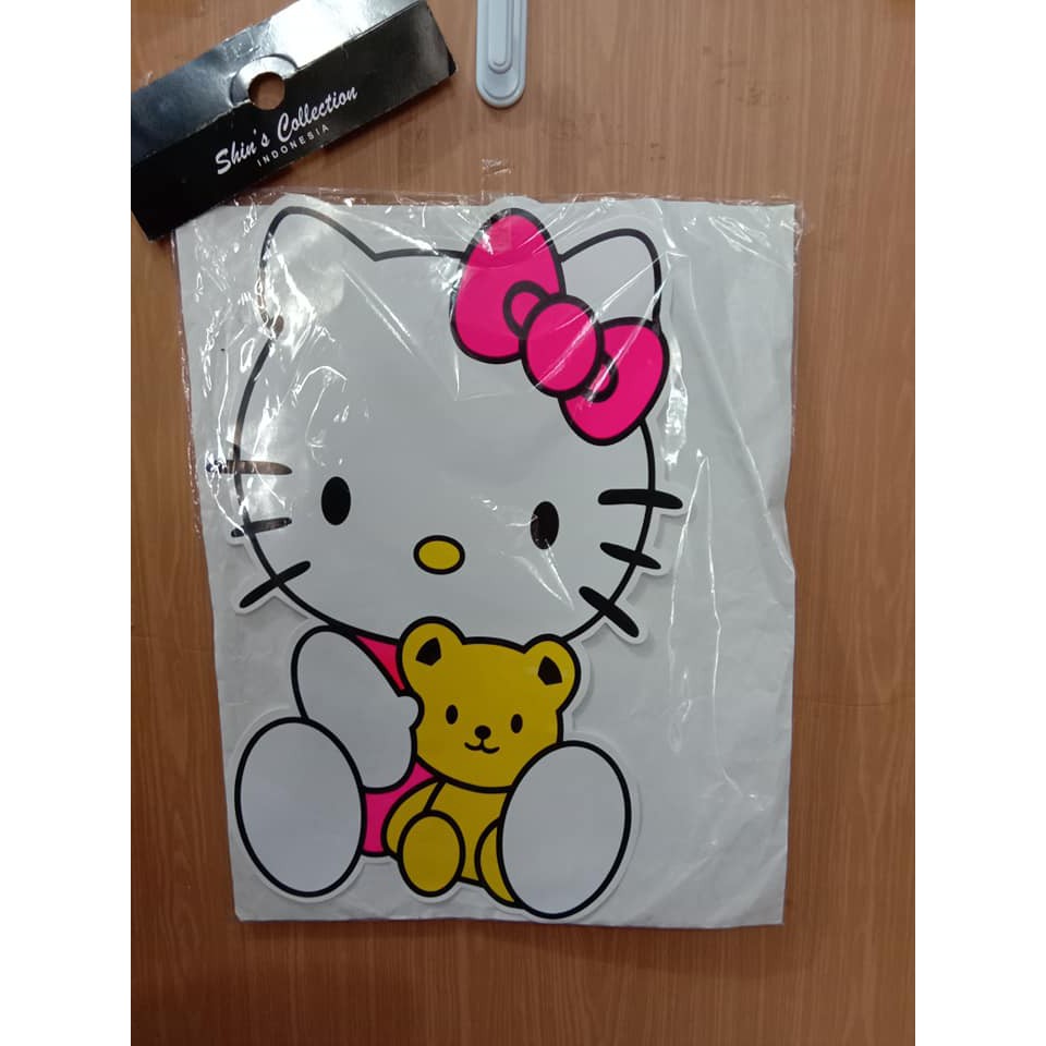 

sticker besar hello kitty