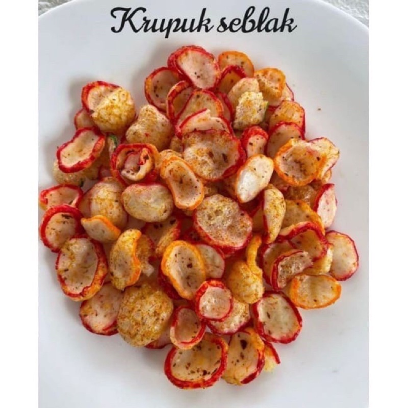 

kKerupuk sablak kering pedas | cemilan kerupuk ~ 100gr , Cemilan pedas | bikin nagih