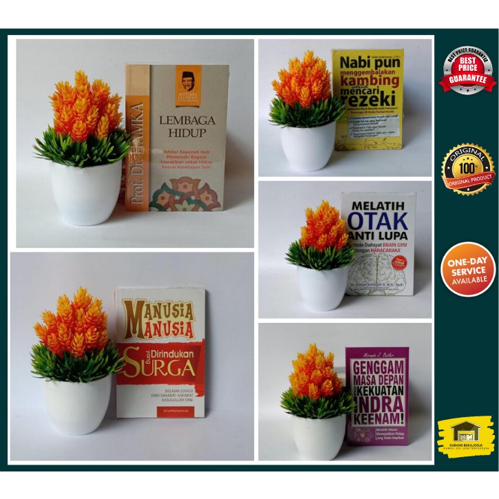 PAKET 5 BUKU Paket Lembaga Hidup - Buya Hamka (2)