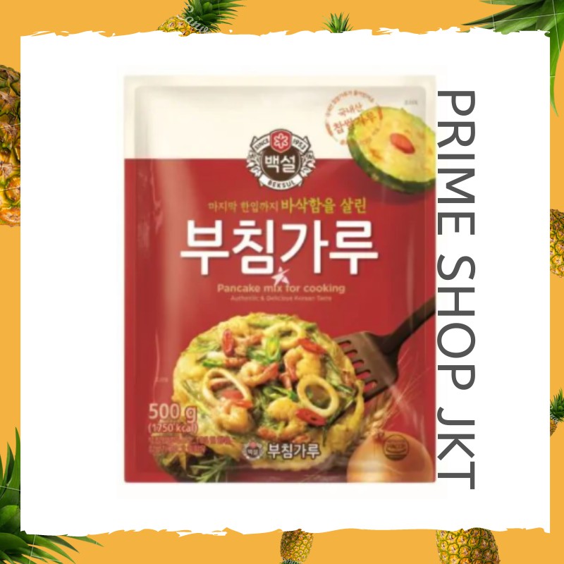 

Cj Beksul Pancake Mix For Cooking 500 gr Pajeon Premiks Panekuk Korea