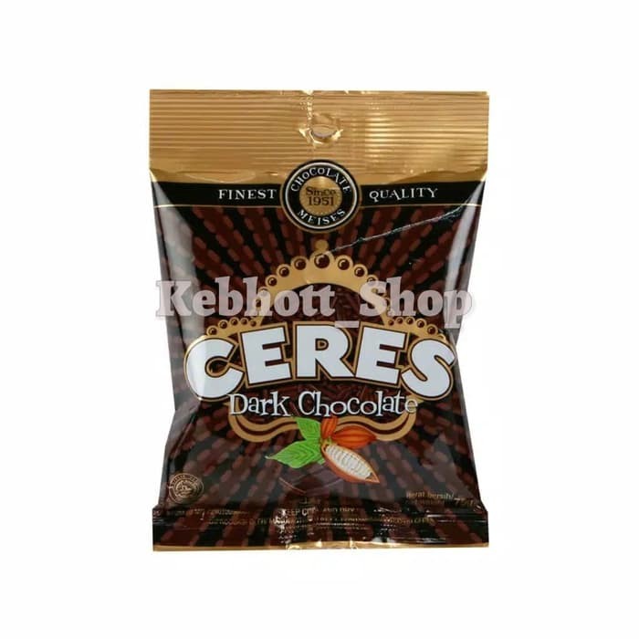 

Ceres Hagelslag Dark Choco 12X75 Gr