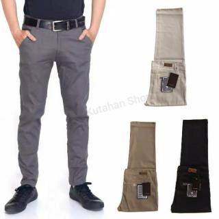  CELANA  CHINO CELANA  PANJANG  PRIA  MERK ZARA  MAN  CELANA  