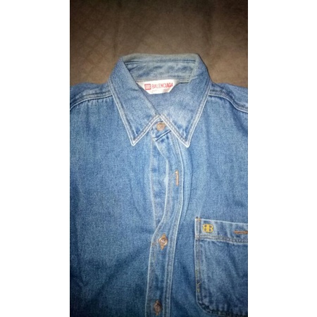 Vintage 80's Balenciaga Jeans Shirt